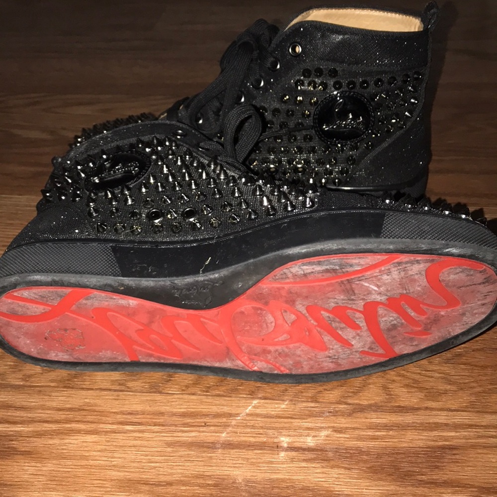 Christian Louboutins Spike Sneakers - Picture 3 of 3